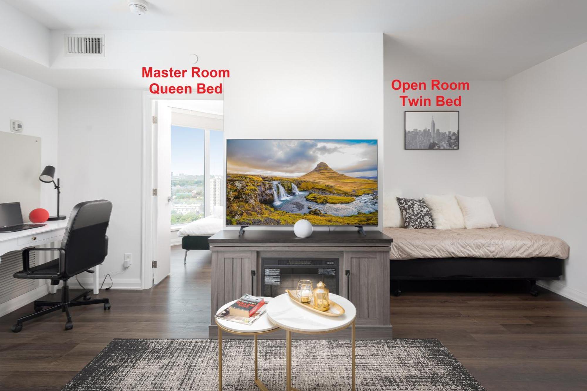 Luxury 2-Bedroom Apartment In Yorkville With The Best City View In Downtown 多伦多 外观 照片