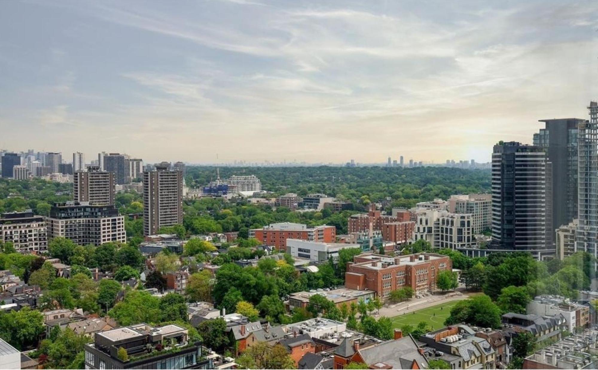 Luxury 2-Bedroom Apartment In Yorkville With The Best City View In Downtown 多伦多 外观 照片